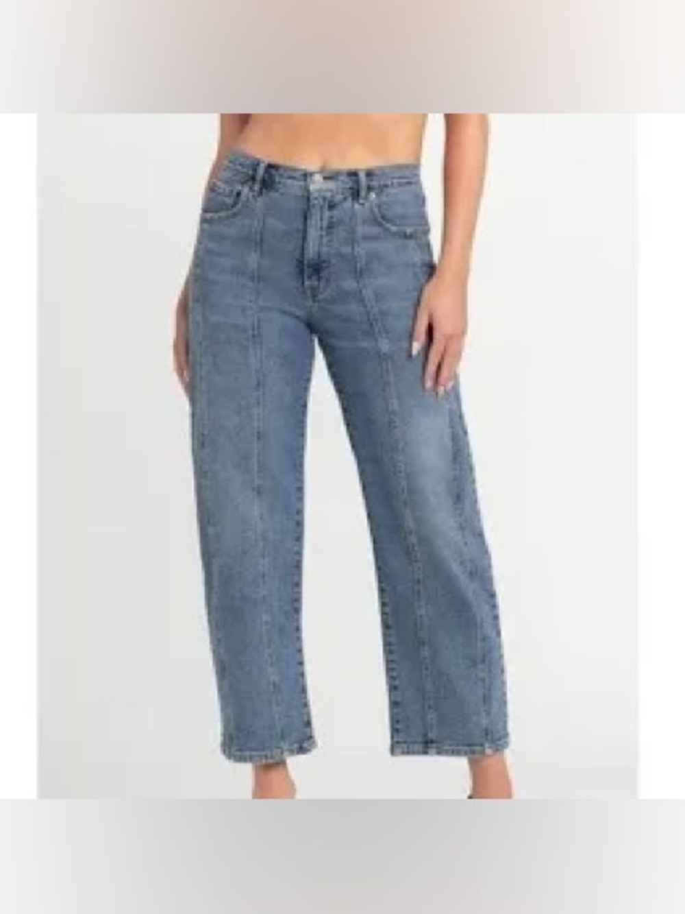 Jessica Simpson Barrel Classic High-Rise Women's Jeans - Blue